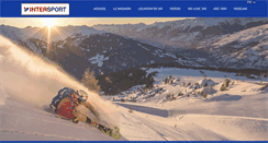 Desktop Screenshot of lesarcs-intersport.com